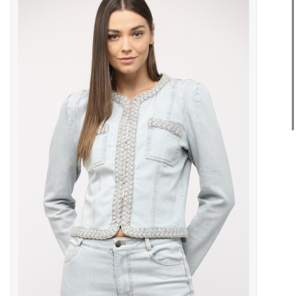 Fate Light Blue Jean Jacket